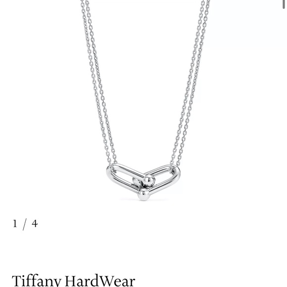 Tiffany & Co. Silver Hardware Necklace - Picture 6 of 6